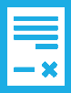 A green and blue background with an x in the middle.